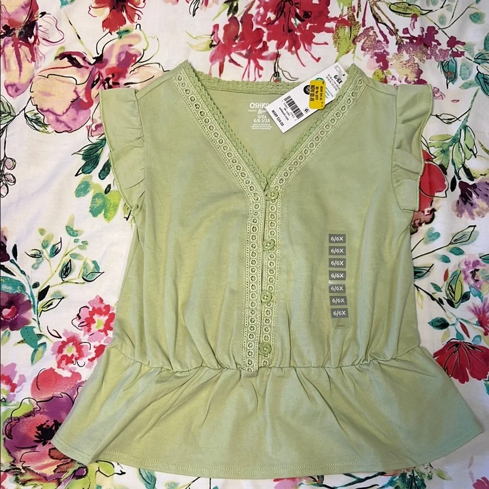 Carter's Green Tank Top New!